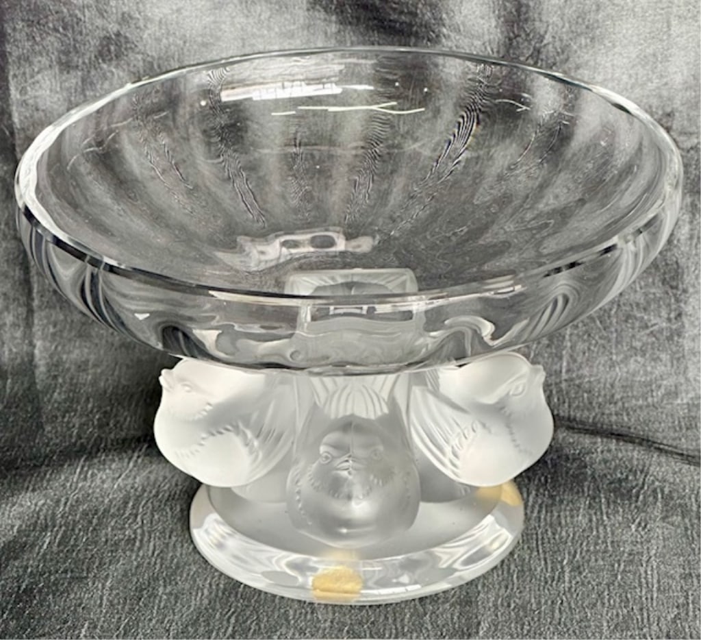 Lalique Crystal Nogent Bowl (1 of 8)