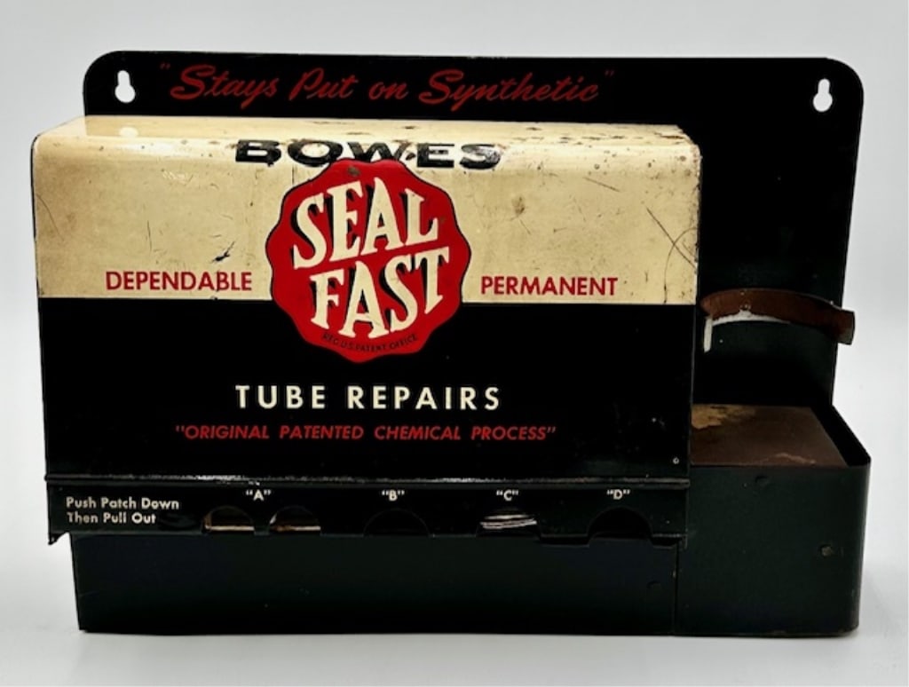 Vintage Bowes Seal Fast Tire Repair Kit Display (1 of 11)