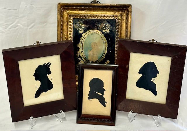 Set of 4 Antique Photos/Prints (1 of 10)