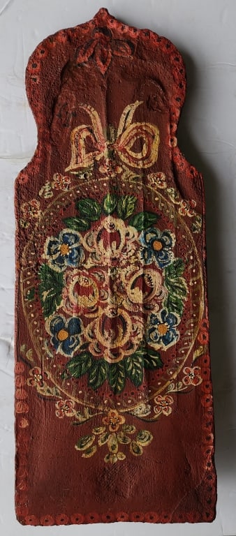 Antique Hand Painted Hand Crafted Roof Tile (1 of 5)