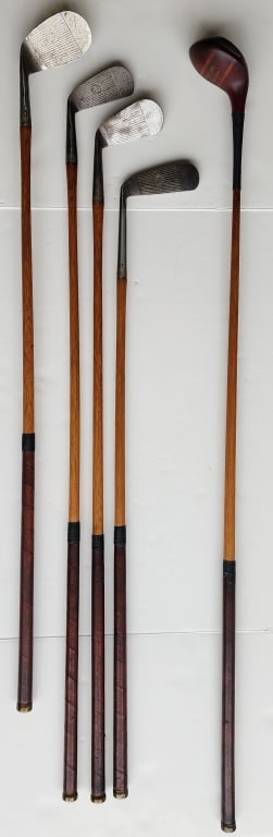 5 Vintage Gold Smith Gold Seal Golf Clubs (1 of 9)