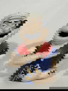 Cast Iron Popeye Mechanical Coin Bank: Cast Iron Popeye Mechanical Coin Bank. Approx. 6.25"h. Photos Are Considered Part Of The Description And Condition.