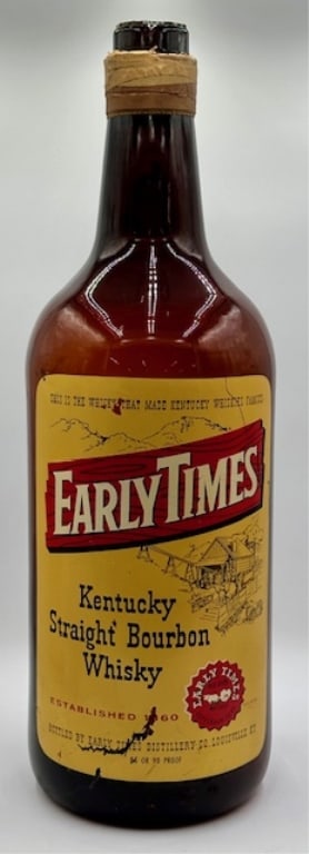 28"H Early Times Kentucky Bourbon DIsplay Bottle (1 of 9)