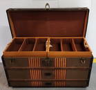 Authentic 19th Century Louis Vuitton Steamer Trunk