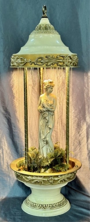 Vintage MCM Venus Goddess Oil Rain Lamp (1 of 8)