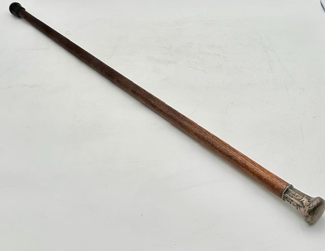 Independence Hall Timber & Sterling Walking Stick (1 of 8)