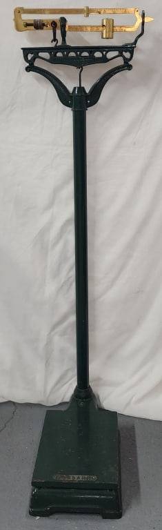 Antique Fairbanks Iron & Brass Doctors Scale (1 of 7)