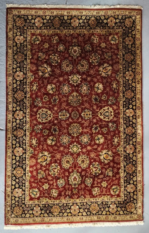 9' X 6' Hand Woven Wool Area Rug (1 of 6)