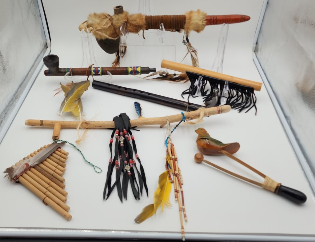 Collection of Native American Ceremonial Pcs (1 of 10)