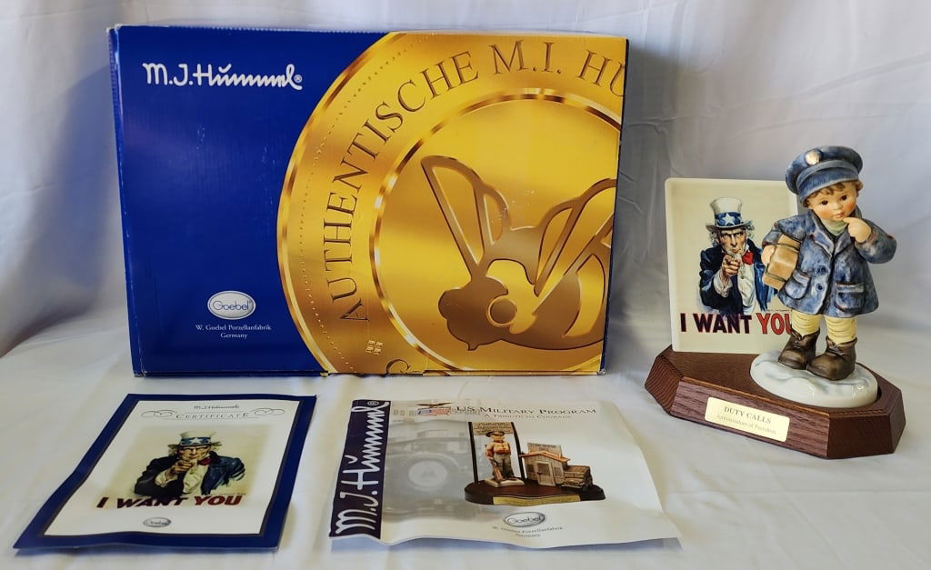 Limited Edition "Duty Calls" Hummel Figurine (1 of 14)