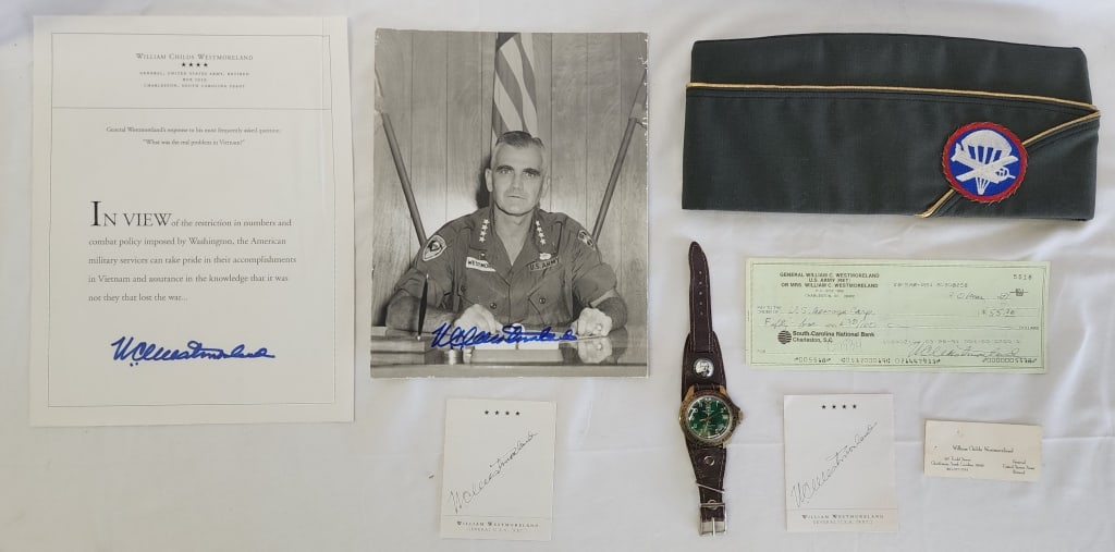 General William C. Westmoreland Memorabilia (1 of 11)