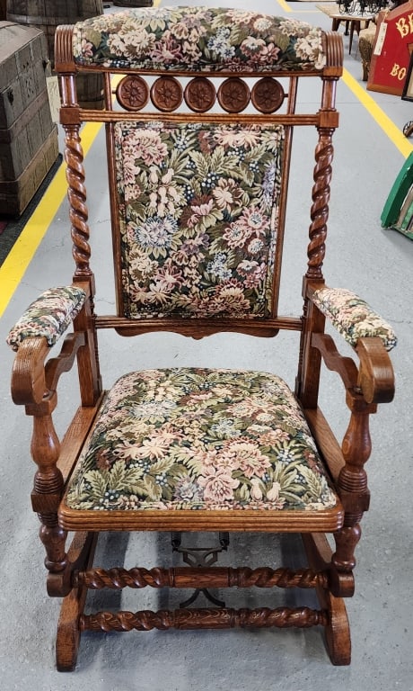 Victorian Platform Rocking Chair (1 of 6)