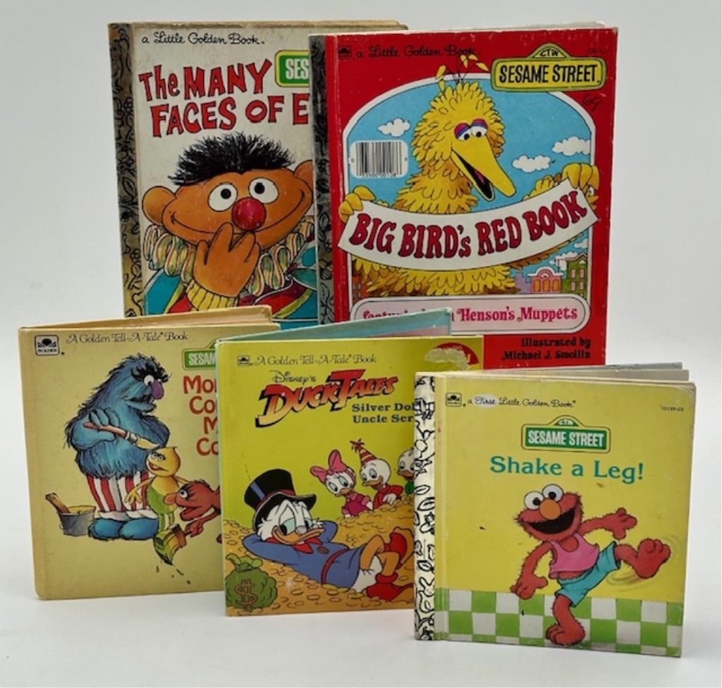 Collection of Little Golden Books Sesame Street (1 of 13)