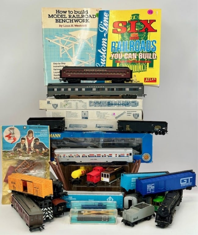 Assorted Trains and Train Parts (1 of 20)