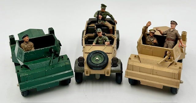 3pc Britains Combat Vehicles (1 of 9)