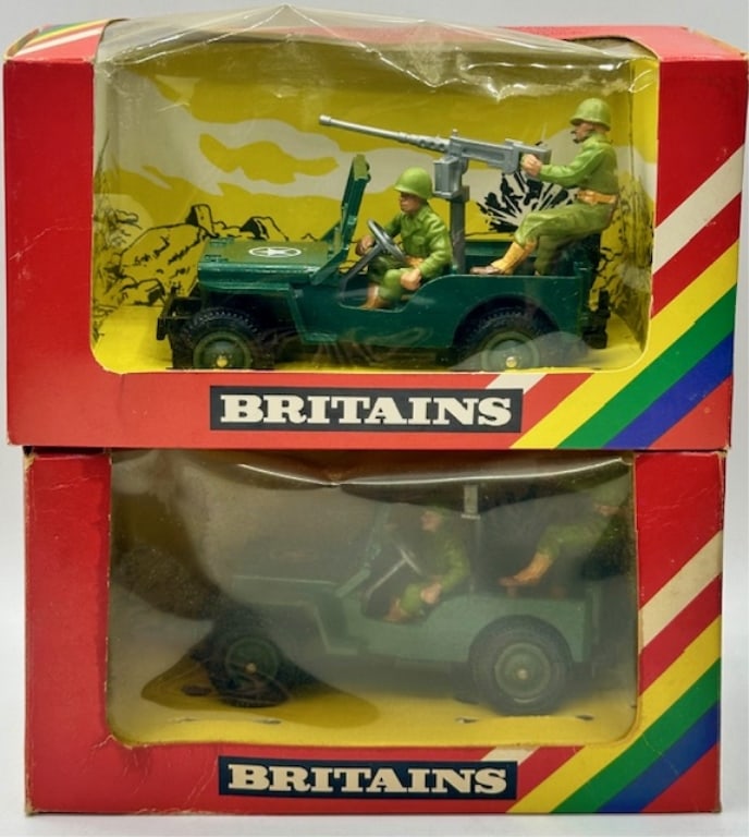 2 Britains US Jeep Combat Vehicle (1 of 10)