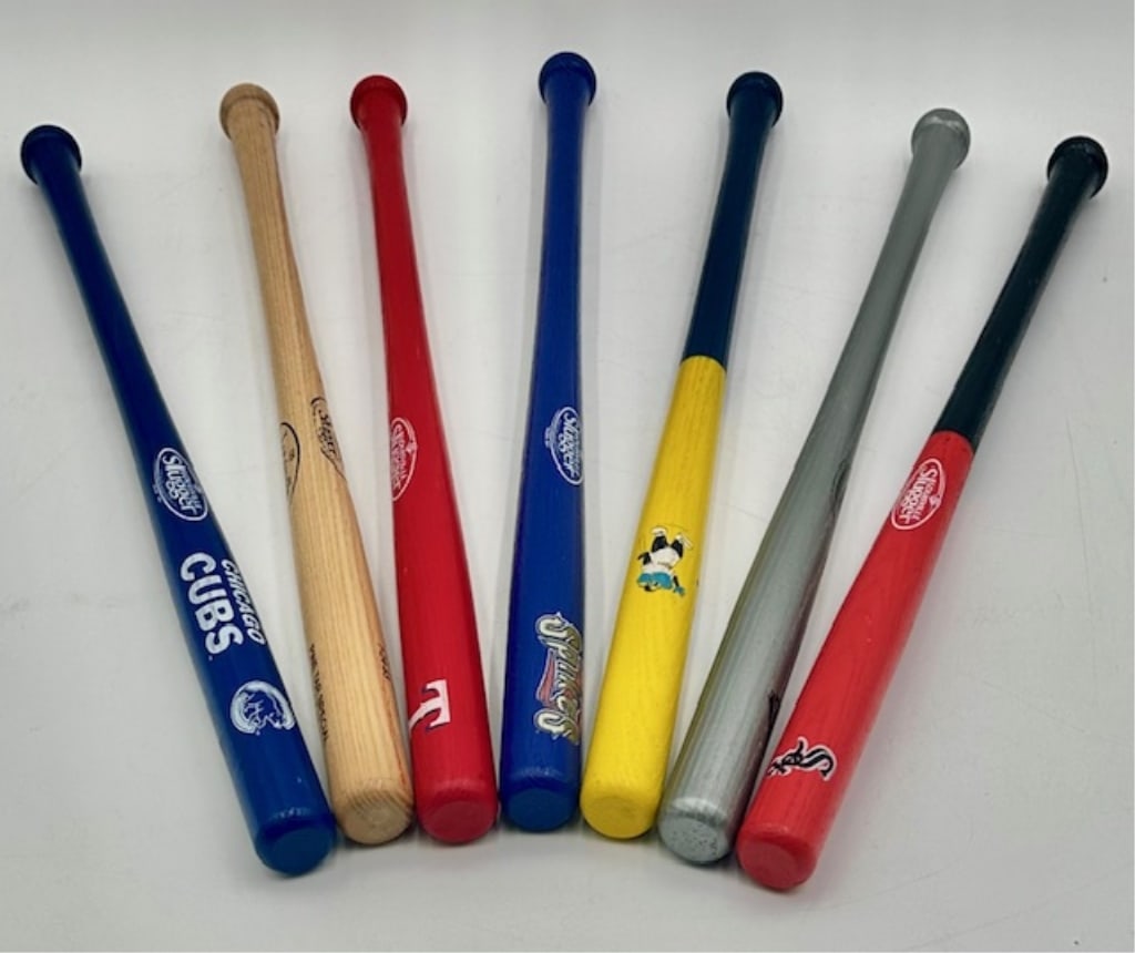Huge Assortment of Mini Louisville Sluggers (1 of 9)