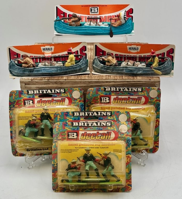7pc Assorted Soldiers & Boats (1 of 12)