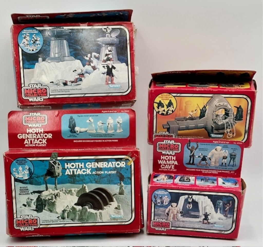 4pc Star Wars Kenner Micro Collection (1 of 10)