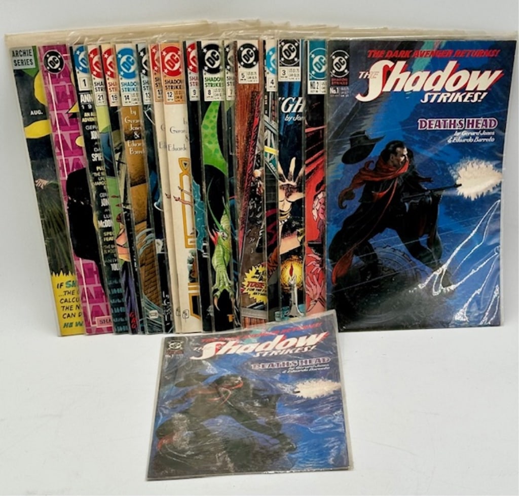 Collection of DC The Shadow Strikes Comics (1 of 12)