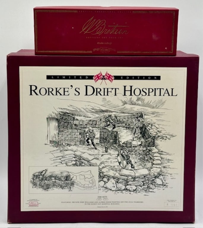 Rorke's Drift Hospital & 3 Soldiers (1 of 11)