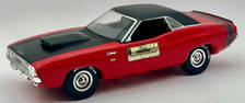 Rare Red 1970 Dodge Challenger Beam Deecanter