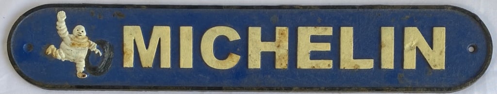 Michelin Cast Iron Sign (1 of 3)