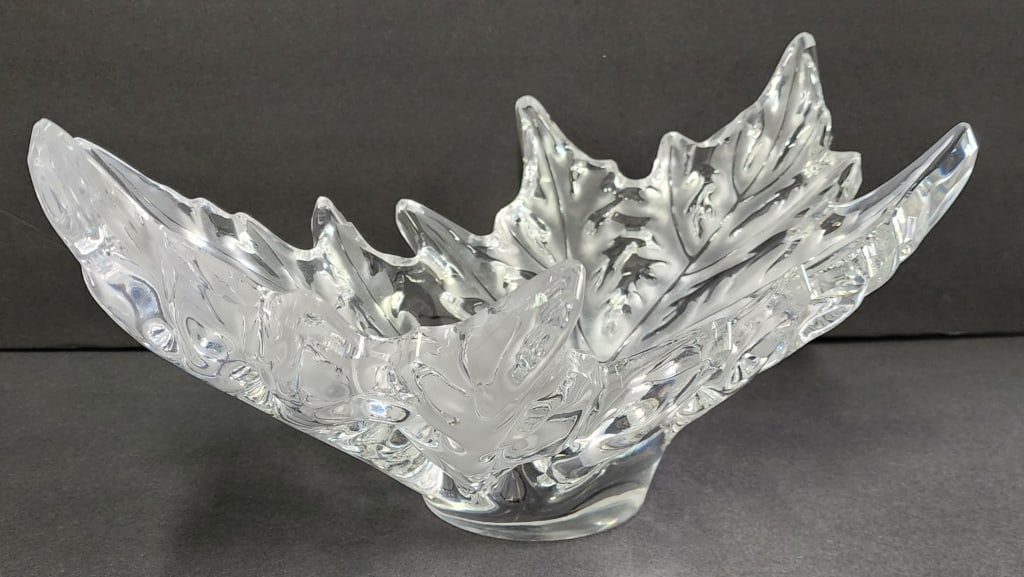 Vintage Signed Lalique Champs-Elysees Crystal Bowl (1 of 9)