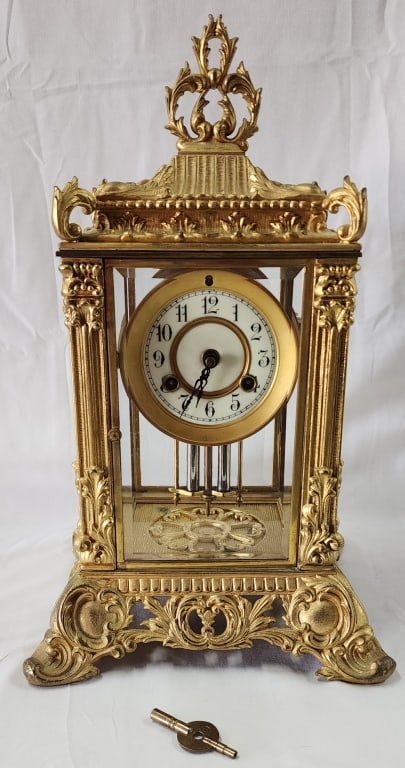 Vintage Waterbury "Rennes" Model Regulator Clock (1 of 11)