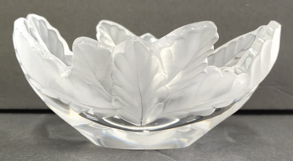 Vintage Signed Lalique Crystal Compiegne Bowl (1 of 10)