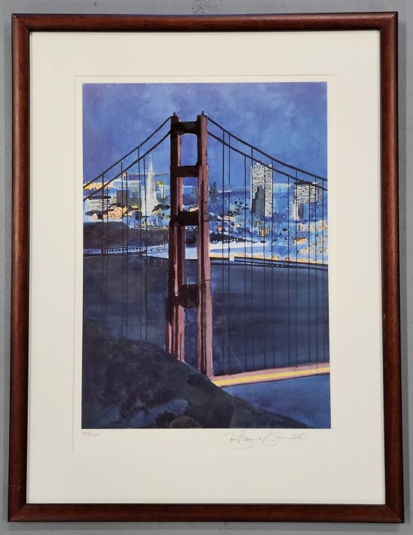 Signed Tony Bennett Framed Lithograph (1 of 7)