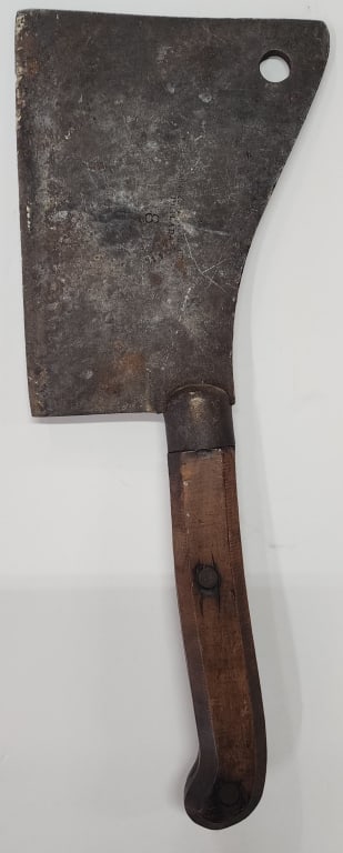 Antique Mintzer & Kneisler Butcher's Cleaver (1 of 4)