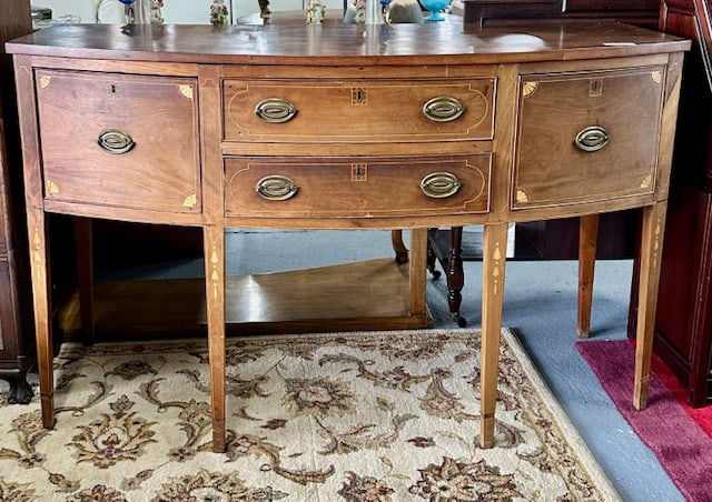 Beautiful Vintage Inlaid Sideboard (1 of 10)