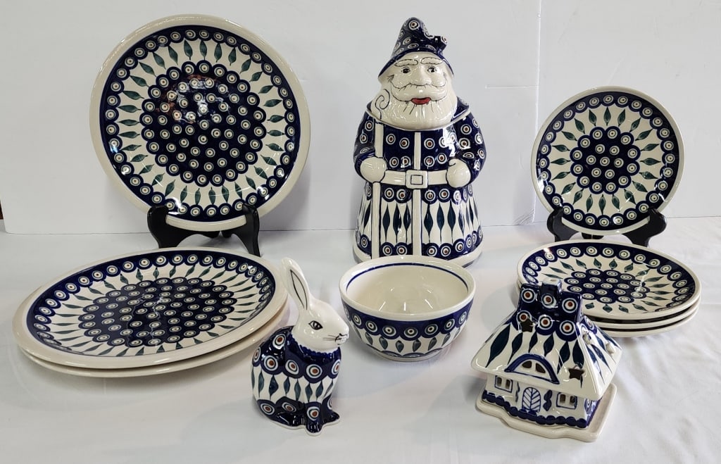 Boleslawiec Polished Pottery Collectibles (1 of 9)