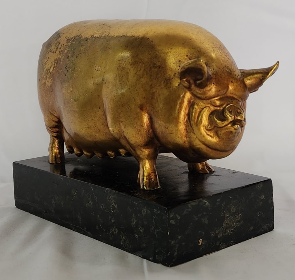 Brass? Sow In The Style of Herbert Haseltine (1 of 7)