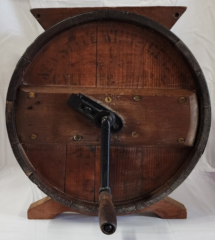 Vintage Wooden Table Top Butter Churn (1 of 8)