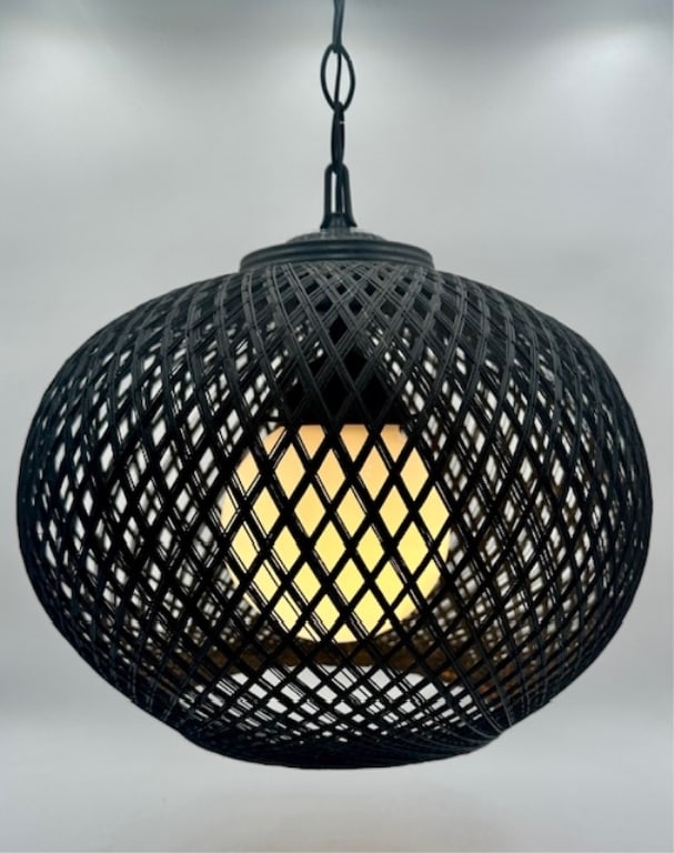 MCM Spun Thread Hanging Light (1 of 12)