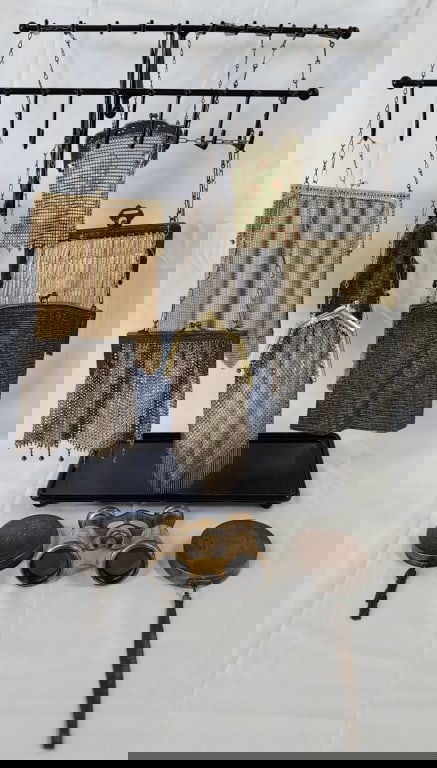 Vintage Mesh Purses & Verdi Opera Glasses (1 of 20)