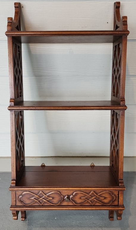Ardley Hall Hand Crafted Hanging Wall Shelf (1 of 6)
