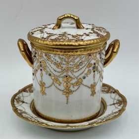 Gorgeous 3pc Nippon Condensed Milk Container