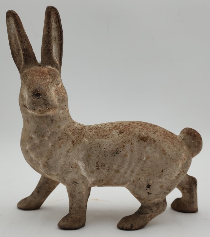 Vintage Cast Iron Rabbit Door Stop (1 of 6)