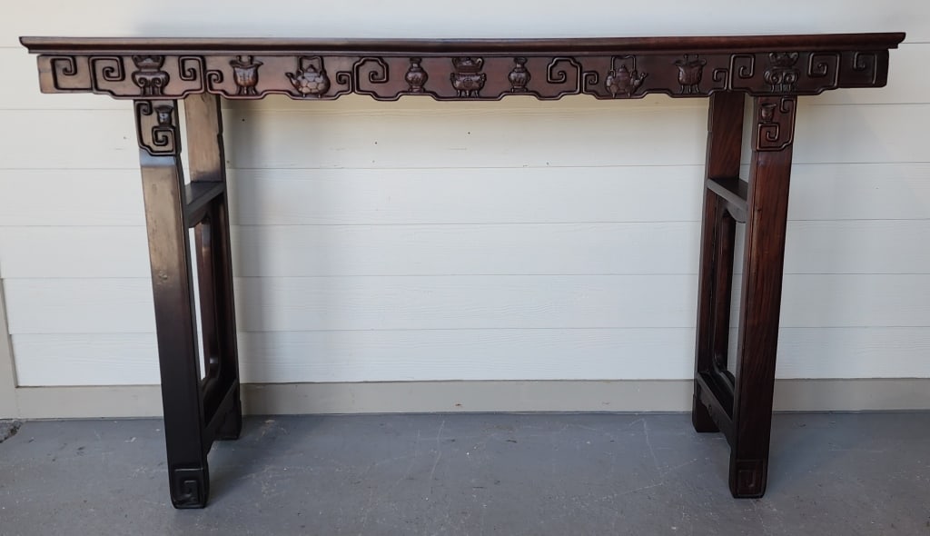 Vintage Hardwood Chinese Alter Table (1 of 5)