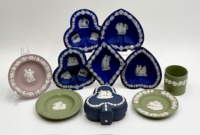10pc Collection of Assorted Wedgwood Jasperware (1 of 16)