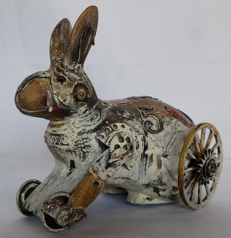 Jim & Tori Mullan Steampunk Rabbit on Wheels (1 of 9)