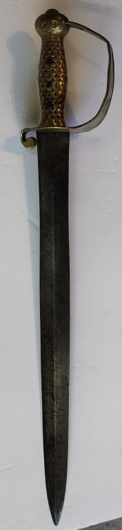 Civil War Naval Cutlass Double Edge Sword (1 of 9)