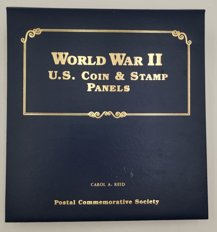 WW2 U.S. Coin & Stamp Panels Album (1 of 12)