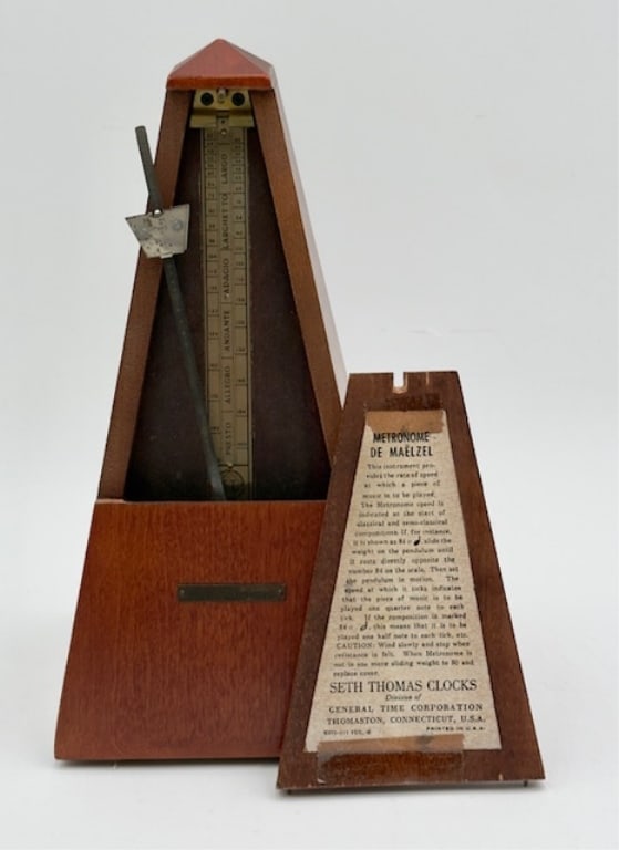Vintage Seth Thomas Metronome De Maelzel (1 of 13)