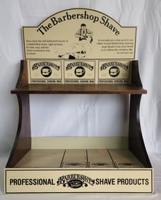 1970's Franklin Toiletry Co. Wood Counter Display