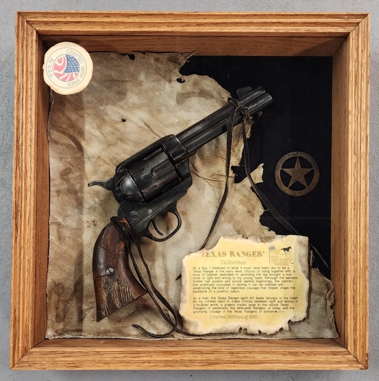 U.S.A. West "Texas Ranger" Collection Shadow Box (1 of 6)