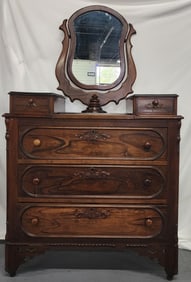 Vintage Little Rock Furniture Dresser with Mirror